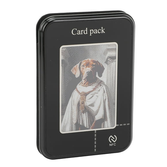 Soporte Magnético Para Billetera, Tarjetero Para Teléfono Celular, Pantalla De 3,52 Pulgadas, Actualización Rápida, NFC, Foto, Proyección Trasera, PC TPU Para IOS