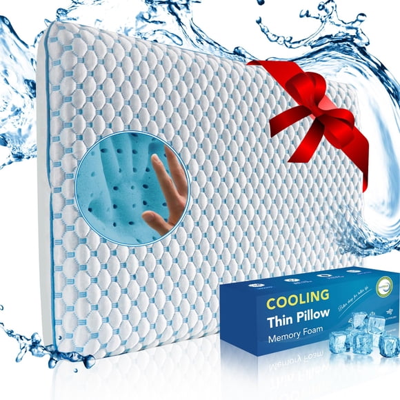 Gel refrescante Pillow Iwacool Flat para personas que duermen boca abajo y boca arriba