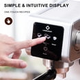 thumbnail image 5 of LINKChef 20-Bar Espresso Machine with Automatic Steam Wand, 1300W Professional Espresso Maker, 40 oz Removable Water Tank, Single & Double Shot, 5 of 9