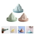 thumbnail image 4 of 1 Set 3pcs Snow Mountain Forma de montaña Moldes de cubitos de hielo Molde de hielo de silicona (color surtido), 4 of 5