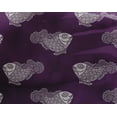 thumbnail image 4 of oneOone Georgette Viscose Fabric Fish Block Print Sewing Fabric BTY 42 Inch Wide, 4 of 4