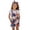 Red-C19, variant on Girls Overalls Bib Shorts Independence Day 4Th Of July Coveralls Floral Printed Red White And Blue Adjustable Straps Rompers For Kids 4-13Y