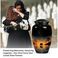 thumbnail image 3 of Green Dragon Large Urn For Ashes Adult Male, Cremation Urns For Ashes For Women, Urn For Ashes For Adult Female, Funeral Memorial Urns For Mom ( Size- 10inch ), 3 of 7