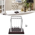 thumbnail image 1 of Bola de Péndulo de Equilibrio, Física, Ciencia, Metal, Juegos de Oficina, Decoración de Esprititorio, Accesorios de Juegos de Juguete, 1 of 7