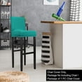 thumbnail image 2 of Housse Extensible pour Tabouret de Bar, Housses pour Chaise Latérale de Bar, 2 of 8