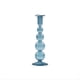 thumbnail image 1 of Sostenedor de Vela de Cristal de la Vendimia Romántica de Cristal Candelabro Hidropónico Florero Transparente de Regalo de Estilo Europeo Transparente Azul, 1 of 6