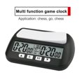 Professional Board Game Stopwatch Count Up Down Digital Watch Portable