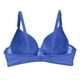 thumbnail image 3 of Mujeres $15 o menos | Sujetadores de encaje sexys Sentuca para mujer, con fruncido, talla grande, tipo camiseta, ropa interior hueca, 3 of 5