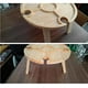 thumbnail image 5 of Greeniant de picnic portátil Mesas Soporte de vidrio Fácil almacenamiento Multifuncional Muebles de jardín Tablero Playa Viajes Camping Kits de desorden para acampar, 5 of 6
