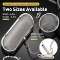 thumbnail image 2 of Ultrasonic Cleaner Basket, Stainless Steel Basket for Ultrasonic Jewelry Cleaner, Jewelry Steam Cleaner Basket Small Parts Washing Basket for Jewelry, Watch Parts, 2 of 7