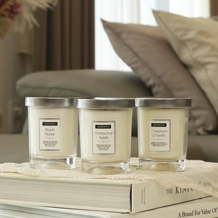 Aronica Candle set 3pcs - Fruity