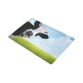 thumbnail image 2 of MKHERT Funny Animal Cow Cattle on Green Summer Meadow Doormat Rug Home Decor Floor Mat Bath Mat 30x18 inch, 2 of 3