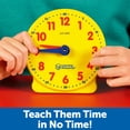 thumbnail image 3 of Learning Resources Big Time Student Clock, Teaching & Demonstration Clock Ages 5 and Up, 3 of 8