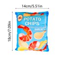 thumbnail image 2 of Squeaky Potato Chips Puppy Toy Snack Design Interactive Play Builtin Paper Crinkle Sound For Dogs Training, 2 of 4