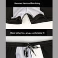 thumbnail image 5 of Danhjin Jammer Swimsuit Mens Solid Swim Jammers Endurance Long Racing Training Swimsuit Flexible Comfortable Quick Dry Sports Swim Trunks, 5 of 8