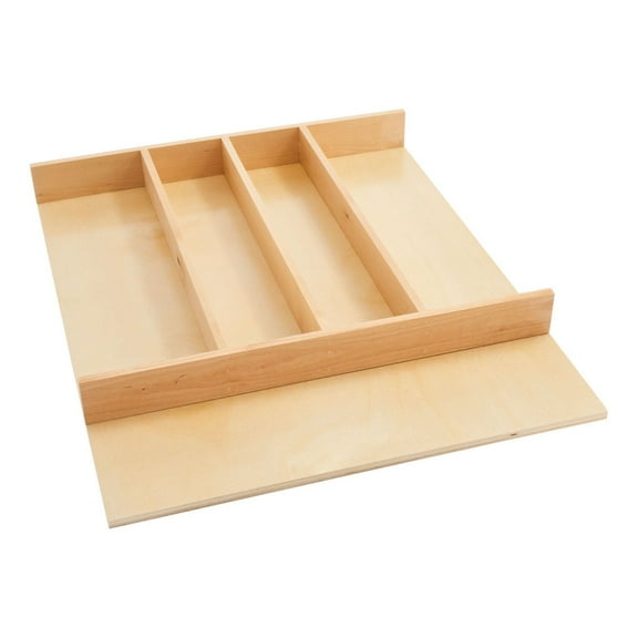 Rev-A-Shelf Trim-to-Fit Shallow Drawer Organizer, 18.5 x 22 In, 4WUT-1SH