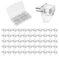 thumbnail image 1 of 112Pcs Pegs Support d'Étagère 3mm 5mm Support d'Armoire Claire Peg Support d'Étagère Robuste Pin Support de Bibliothèque Portable Clips pour Bibliothèque d'Armoire de Meubles, 1 of 7