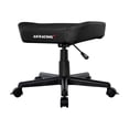 thumbnail image 3 of AKRacing Footstool with PU Leather, Height Adjustable with Wheels, Ottoman Foot Rest for Office and Gaming Chairs - PC; Mac; Linux, Black, (AK-Stool-BK), 3 of 6