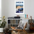 thumbnail image 4 of Art.com Pikes Peak, Colorado - Auto Road Scene Art Print by Lantern Press, White Frame Wall Art, 32" x 44", 4 of 5