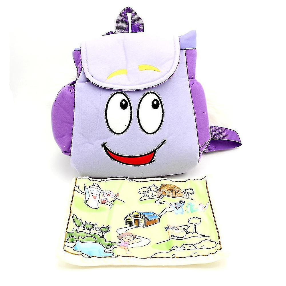 11.8 Inch Dora Bag,dora Explorer Backpack With Map, Gift For
