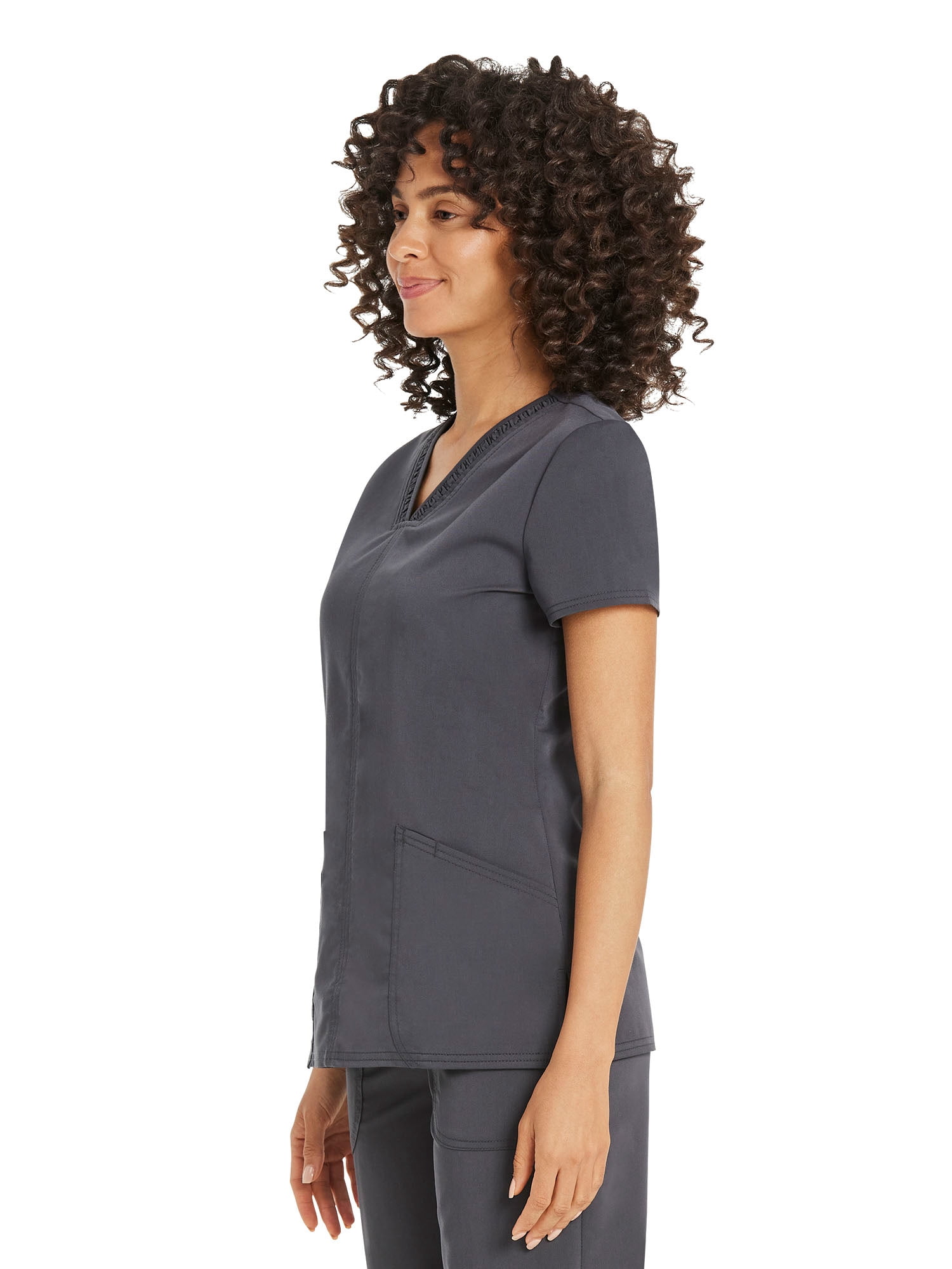 Scrubstar Women's Premium Ultimate Stretch V-Neck Scrub Top, Sizes XS-3XL