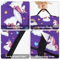 thumbnail image 6 of Unicorn and Heart Purple Pattern Teens Toddler Nap Mat with Pillow, Sleeping Mat Bag for Preschool Daycare 50"x20", 6 of 6