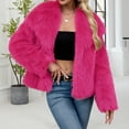 thumbnail image 2 of Coat for Women Stylish Winter Jacket for Women Cozy Short Coat with Fashionable Collar Design, 2 of 5
