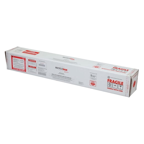 SUPPLY-098 Small 4 Foot Fluorescent Lamp Recycling Box