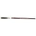 thumbnail image 2 of Mack : Series 179L : Brown Pencil Quill, Red Lacquer Handle : # 12, 2 of 4