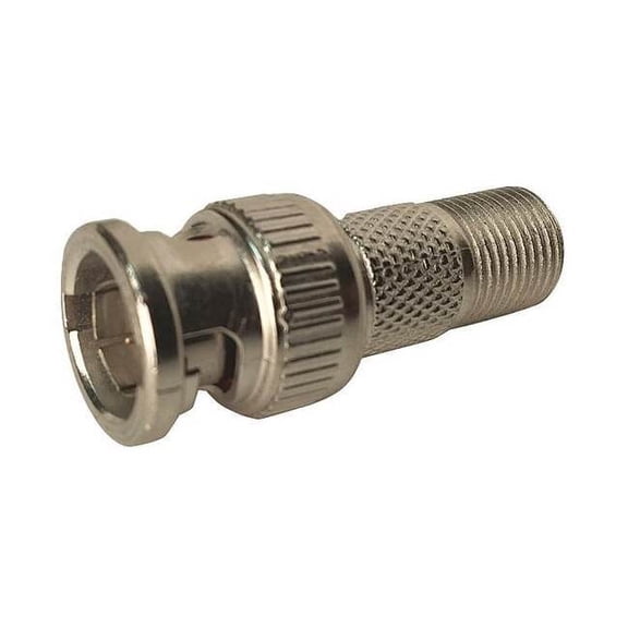 Vitek Audio/Video Adapter,Coaxial Cable,PK10 VT-F-BNC10