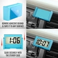 thumbnail image 4 of Betus 2Pcs Car Dashboard Digital Clock - Vehicle Adhesive Clock - Mini Automotive Stick On Watch for Car Truck Dashboard & Air Vent, 4 of 7