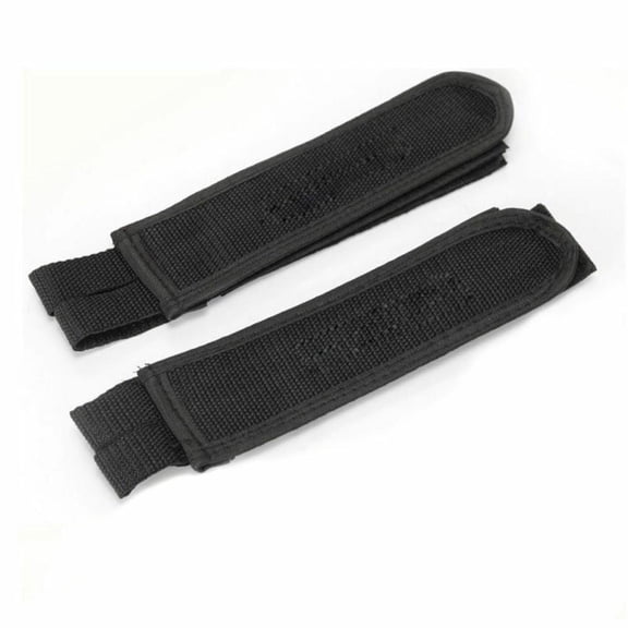 1 Pair New Fixed Gear Fixie BMX Bike Bicycle Double  Pedal Toe Straps Black