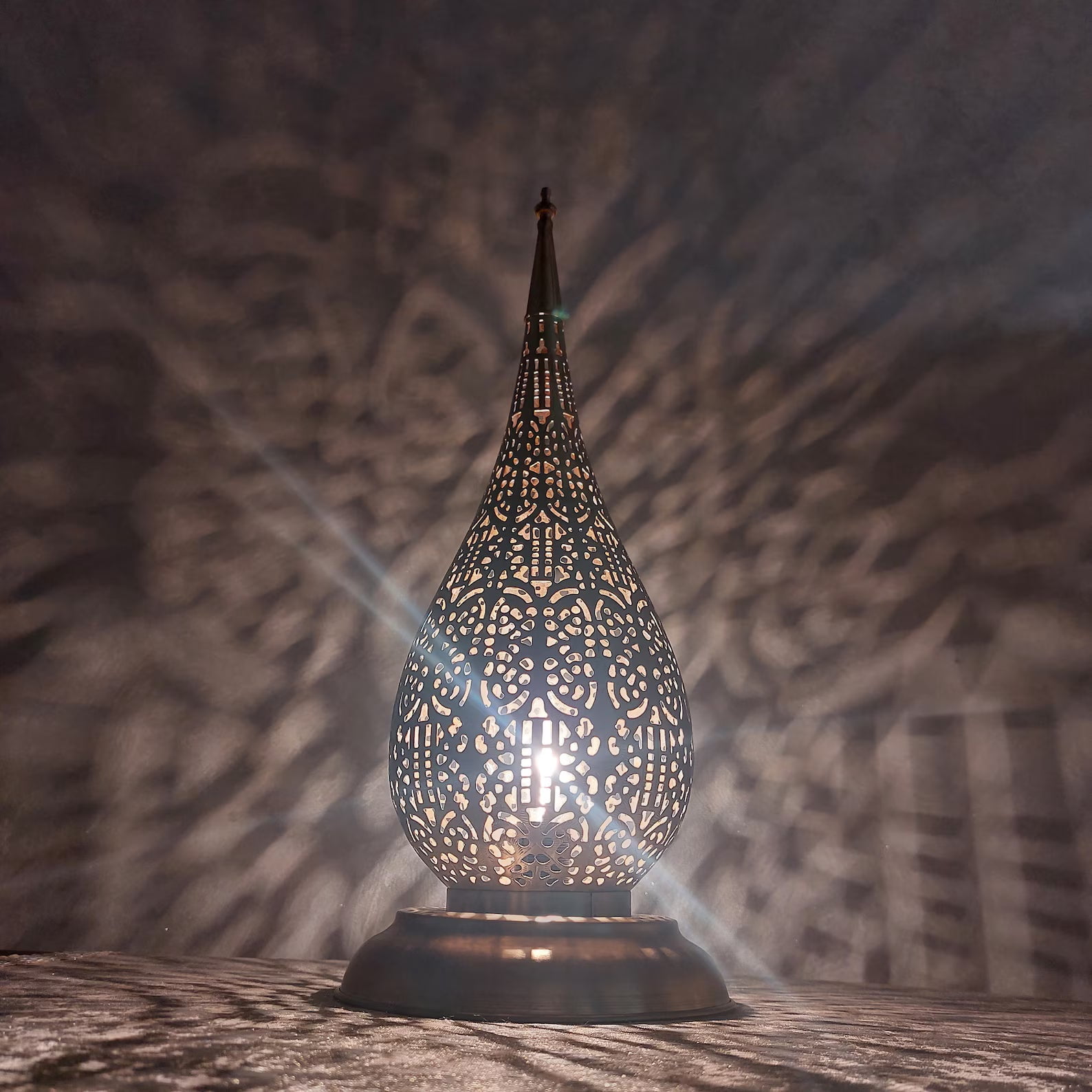 Antique Table Floor Lamp for Living Room, Modern Floor Light, Corner Lamp Shade, Standing Lamp Farmhouse