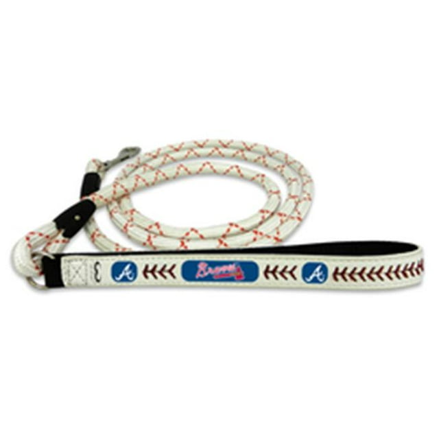 Atlanta Braves Baseball Leather Leash - L