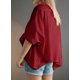 thumbnail image 5 of Camiseta Dokotoo Summer para mujer, talla grande, top corto, 5 of 6