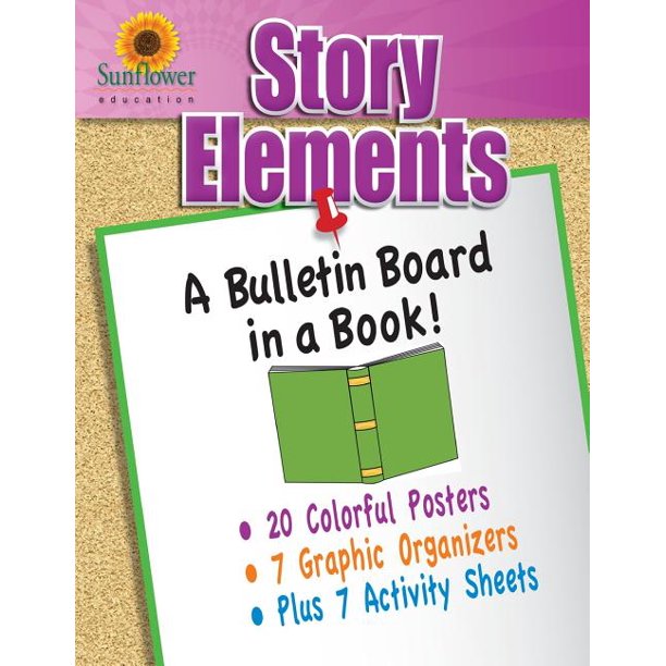 Story Elements A Bulletin Board In A Book Walmart Com Walmart Com