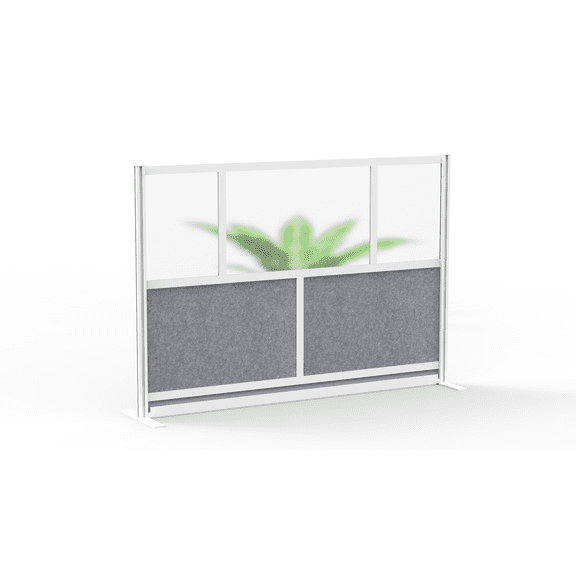 FSE 373-MW-7048-FCG Modular Room Divider Wall System - 70" x 48" Starter Wall