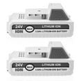 thumbnail image 3 of 2 Packs 24V 3000mAh Replace Battery for Snow Joe+Sun Joe 24V Lithium-iON Battery Series 24BAT-LTX/LTW/LTE/LT/XR EcoSharp Pro, 3 of 11
