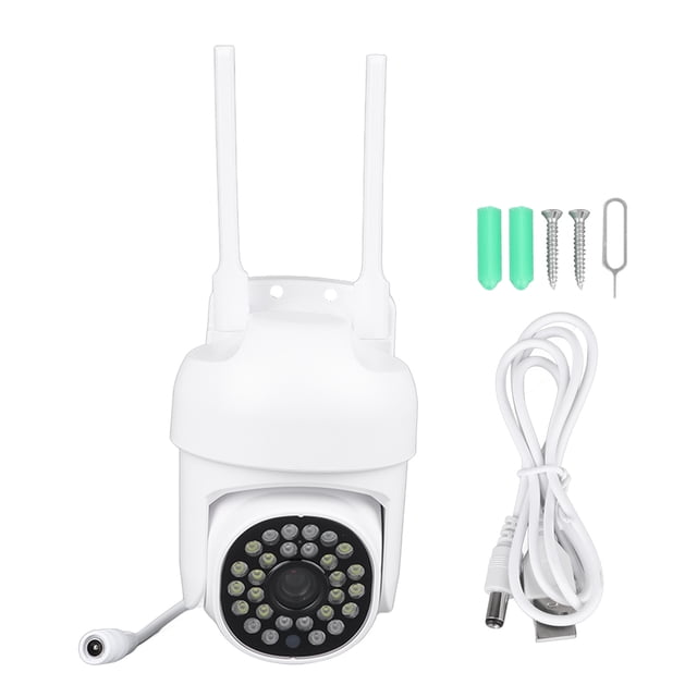 Cámara de seguridad inalámbrica Wifi 1080P HD, visión nocturna a color, detección de movimiento para el hogar y exteriores.