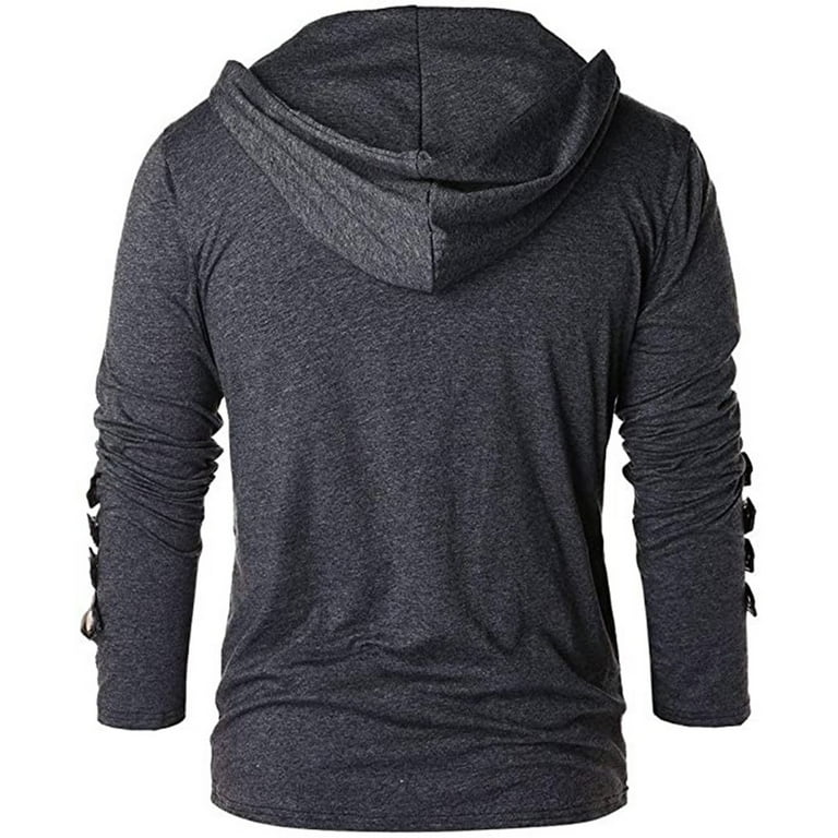Medieval style hooded sweatshirt hotsell
