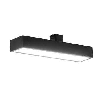FSLiving Astigmatism lighting LED Track Lighting Kit Addition Functional Light Energy Save LED Array Track Lighting Adjustable H-Type Track Mount LED Base Light Daylight for Garage Kitchen - 1 Pack