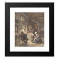thumbnail image 2 of Adriaen van Ostade 15x17 Black Modern Framed Museum Art Print Titled - Reading the News at the Weavers’ Cottage (1673), 2 of 5