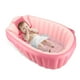thumbnail image 1 of Bañera hinchable para bebés KENPUAZ, plegable, 82 x 57 x 28 cm, color rosa, 1 of 6