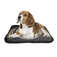 thumbnail image 2 of PKQWTM Round stained glass window harp Psalms Pet Dog Cat Bed Pee Pads Mat Cushion Potty Dogs Blankets Crate Bed Kennel 14x18 inch, 2 of 3