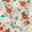 Red and White Floral Pattern, variant on FORMRS Mini Backpack Purse for Women Quilted Travel Daypack Casual Shoulder Bag, Orange Colorful Flowers