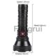 thumbnail image 2 of For 812bt90 50w Spotlight 3000lm Usb Rechargeable Led Flashlight, 2 of 5