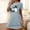 aaa_Blue, variant on Elvqul Halloween Nightgowns for Women Halloween Loungewear Short Sleeve Womens Pajamas Plus Size