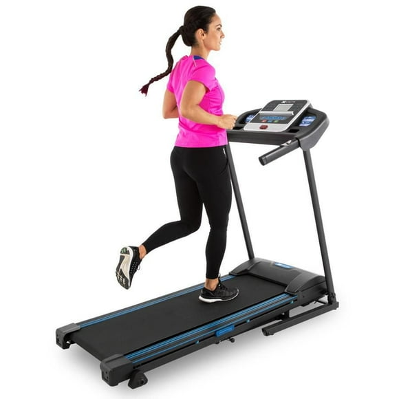 Xterra Fitness TR200 Folding Treadmill 2.25 HP | 16" X 50" Running Surface |5.5" LCD Display Blue Backlit - 16004402000