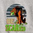 thumbnail image 3 of Disney Villains - Be Scared - Toddler And Youth Crewneck Fleece Sweatshirt, 3 of 5