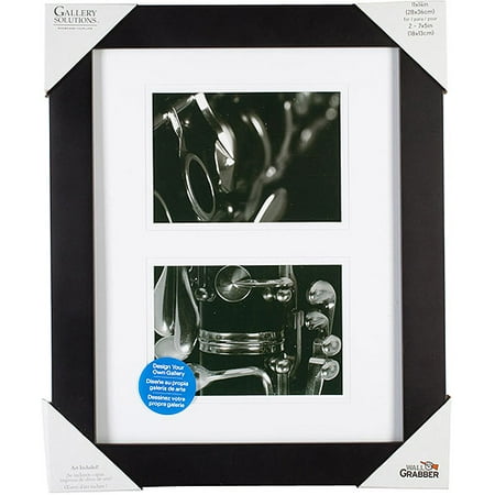 Pinnacle Frame Gallery Mat Frame, 11x14, Black